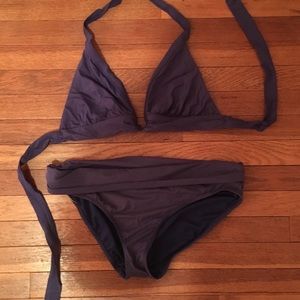 navy blue bikini
